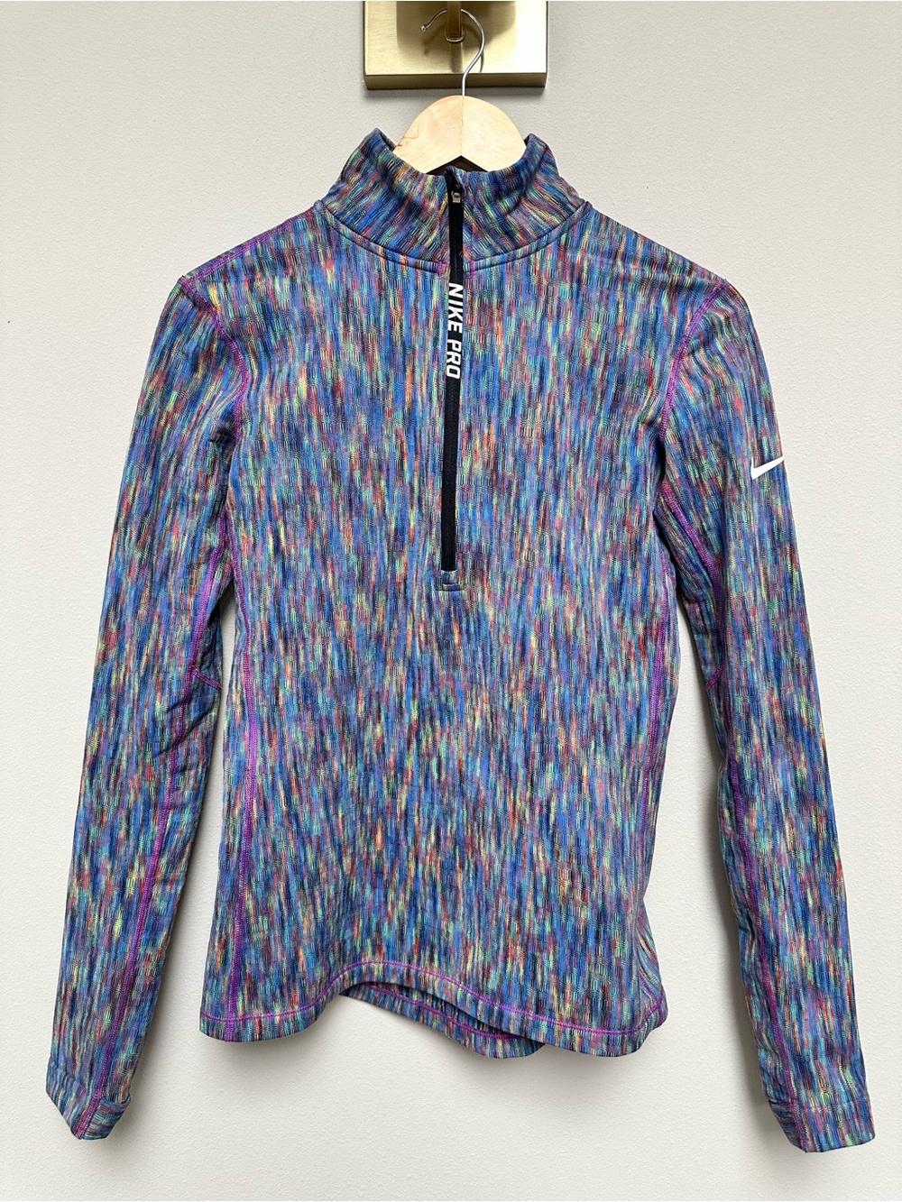 Nike Pro Multicolor Half-Zip Performance Sweater